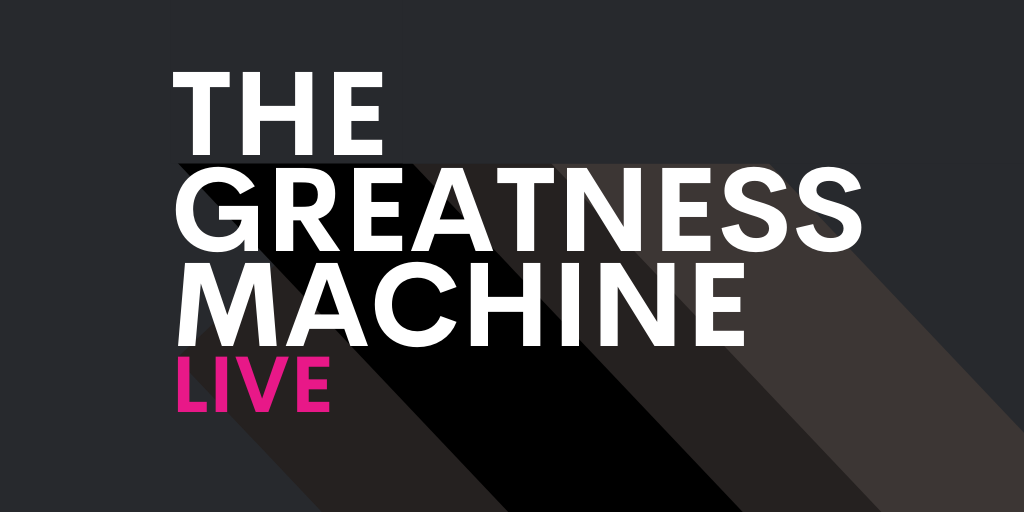 Darius Mirshahzadeh - Greatness Machine - Standout.LIVE - Logo